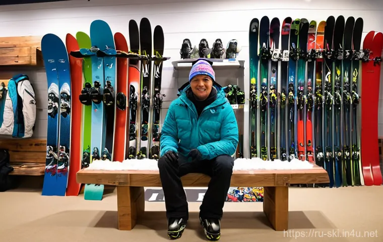 스키와 보드 렌탈 추천 장소 - **Prompt:** A vibrant, bustling scene inside a modern, well-organized ski and snowboard rental shop ... 스키와 보드 렌탈 추천 장소 - **Prompt:** A vibrant, bustling scene inside a modern, well-organized ski and snowboard rental shop ...