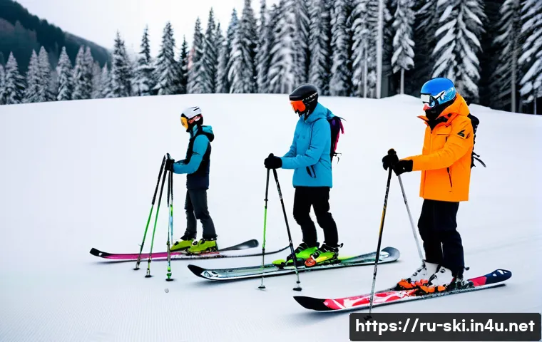 스키 초보 장비 세팅 - 75 times the skier&rsquo;s height. The skis are classic style, medium stiffness, and sized correctly. The ...